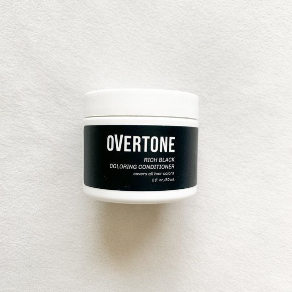 Overtone Black Hair Coloring Conditioner - Picture 1 of 2